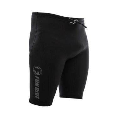 Imagem de SHORT-01, Bermuda neoprene 2 mm para esportes aquáticos - FUN DIVE, Pr