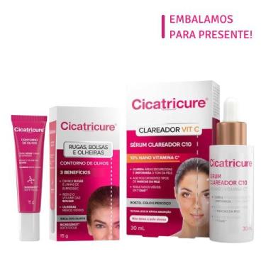 Imagem de Kit Creme Anti Olheira + Serum Vitamina C C10 30ml - Cicatricure