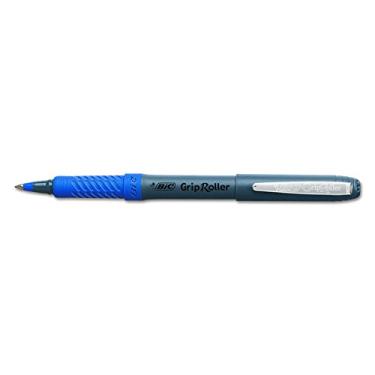 Imagem de BIC Caneta esferográfica Grip Stick, ponta micro fina (0,5 mm), tinta azul, 12 canetas