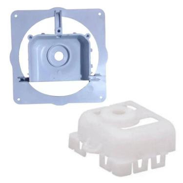 Imagem de Suporte + Tampa Motor Ventilador Geladeira Brastemp Consul