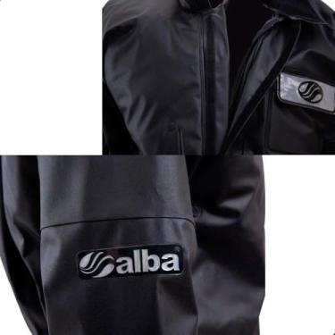 Imagem de Capa De Chuva Motoqueiro Alba Europa PVC Tam EGG