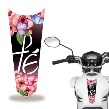 Imagem de Adesivo Faixa Gravata Tanque Moto Cg 160 125 Titan Fan Rosa