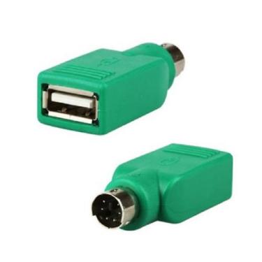 Imagem de Adaptador Usb Fêmea Para Ps2 Macho Conector Para Mouse Tornar Porta DI