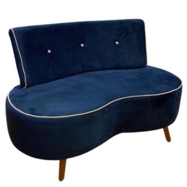 Imagem de Sofá Doha 135cm - Azul Petróleo - Konfort