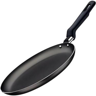 Imagem de Panquequeira Tapioca Tramontina Antiaderente Não Gruda 22, Grafite, 22