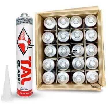 Imagem de Kit Cx lacrada c/ 20 un. cola para parabrisas Automotivo Pu Talglass65