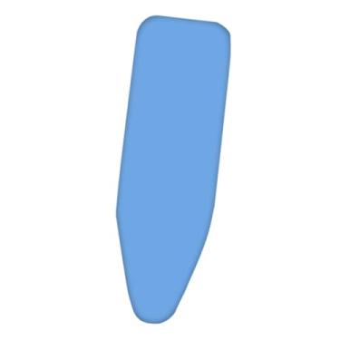 Imagem de Fenteer Capa para tábua de passar roupa com acolchoamento, capa para tábua de passar roupa de reposição doméstica e almofada de algodão, Azul, para Small Board