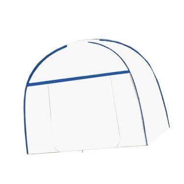 Imagem de YWJLQH Rede de proteção para cama infantil, berço de bebê, rede dobrável, portátil, proteção total, capa de malha com zíper duplo para hotel, casa e viagem