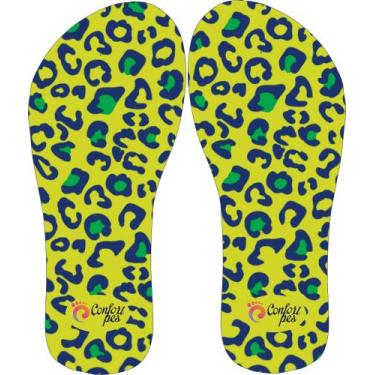 Imagem de Chinelo estampado (Futebol) - Confort Pés, Fut3, 33/34