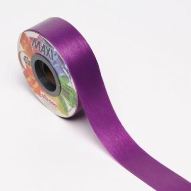 Imagem de Rolo de Fita Decorativa Para Presente 32mm x 50m - AAZ, Roxo