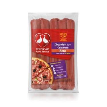Imagem de Linguiça Tipo Calabresa Reta Defumada Perdigão 2,5kg Caixa cOM 3 - BRF