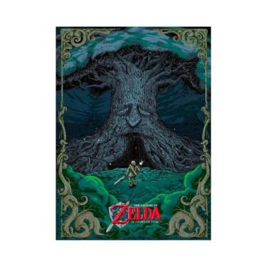 Imagem de Zeldas Link Legend Videogame Pintura Em Tela Arte De Parede Para Quart