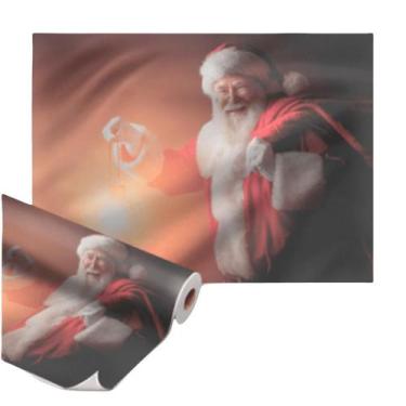 Imagem de Painel Tnt Decorativo Papai Noel Natal 1,40x1,03m - Supper