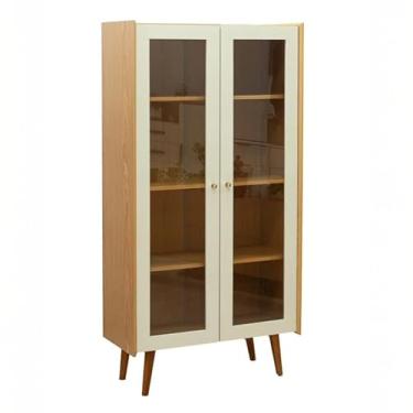 Imagem de Cristaleira de Madeira Genialflex 2 portas de Vidro 100% Mdf