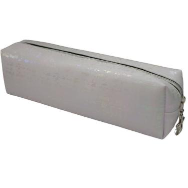 Imagem de Estojo Multiuso Brilhante c/ Zíper 2450311 Branco - Quanhe