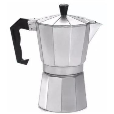 Imagem de Cafeteira Italiana Moka 3, 6 ou 9 Xícaras Premium Tradicional - Ideal para Café (6 Xícaras)