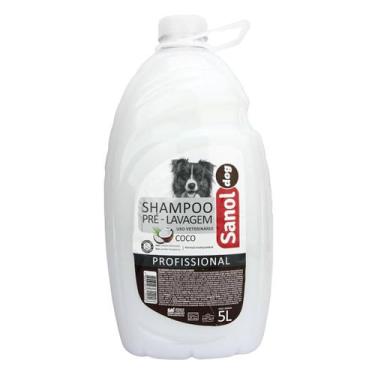 Imagem de Shampoo pre lavagem coco 5l sanol dog