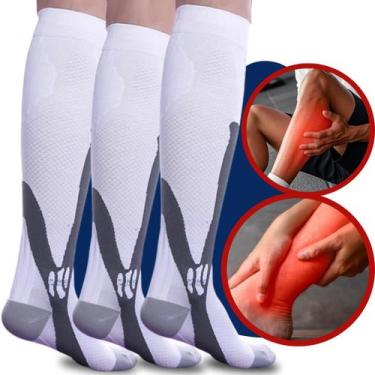 Imagem de Kit Meia de Compressão para Varizes e Má Circulação - Ergo Premium, 1P