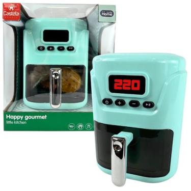 Imagem de Air Fryer Brinquedo Gourmet Som Luz Acessorios Castela - Castela Brasi