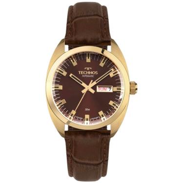 Imagem de Relógio Technos Masculino Ref: 8205op/0m Automático Clássico Dourado