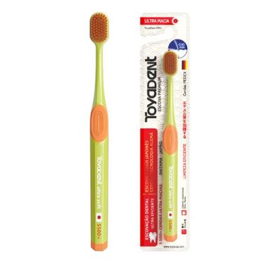 Imagem de TOYADENT PRO Escova de Dente Adulto Macia, 1 Unidade, 6 Cores Disponíveis, Ultra Fina Limpeza Dental, Suave para Gengivas Sensíveis Profissional