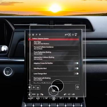 Imagem de Protetor de tela antireflexo GMC Terrain 2025 2026 fosco para terreno GMC 2025 2026 (Elevation, AT4, Denali) 38.1 cm Infotainment, protetor de tela, acessórios de terreno anti-impressão digital sem