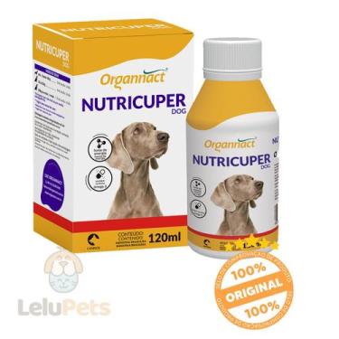 Imagem de Suplemento Hipercalórico para Cachorro Nutricuper Dog 120ml - Organnac