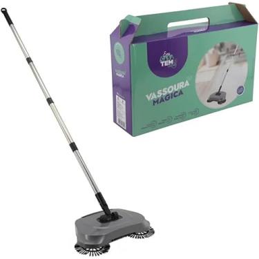 Imagem de Vassoura Mágica Com Reservatório Esfregão Giratório 360º Limpeza Prática Casa – Simples, Eficiente e Moderna