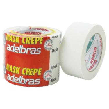 Imagem de Fita Crepe ADELBRAS Alto Adesiva Multiuso 48mm x 50m