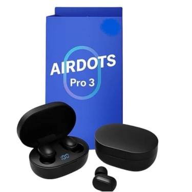 Imagem de Fone Sem Fio TWS Estilo Air Dots 3 – Bluetooth 5.0, Som Estéreo e Estojo de Carga