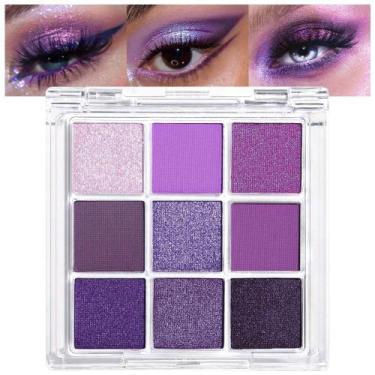 Imagem de Paleta de sombras AMY'S DIARY Deep Light Purple Matte