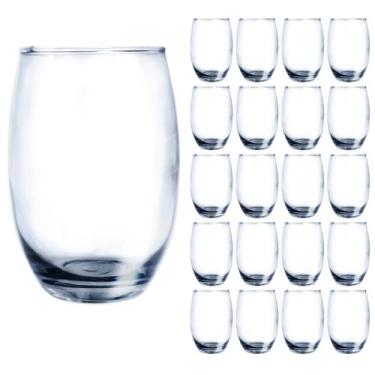 Imagem de 24 Copos Alto Redondo Vidro Aruba 465ml Suco Drink Nadir - NADIR FIGUE