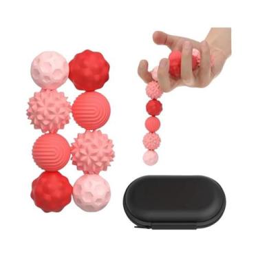 Imagem de Brinquedo Sensorial de Bola Magnética de Silicone - Alívio para Ansied
