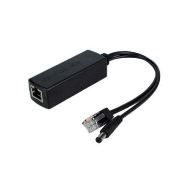 Imagem de Adaptador Injetor Poe Ativo Ethernet 48v Saída 12v 10/100 - HAIZ