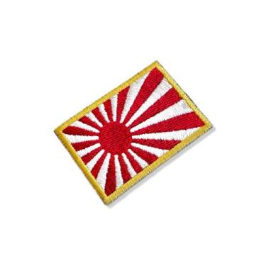 Imagem de BP0016-011 Bandeira Japão Imperial Patch Bordado 5,7x3,8cm - BR44
