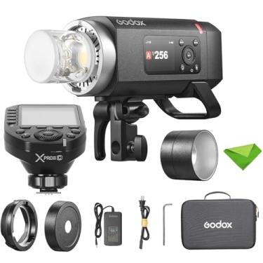 Imagem de Godox AD400 Pro II Flash AD400Pro II de 400 W com gatilho XproII-C para Canon, GN72, lâmpada de modelagem bicolor de 30 W, potência máxima de 460, 0,01-1 s, 1/8000 HSS, luz estroboscópica para Canon