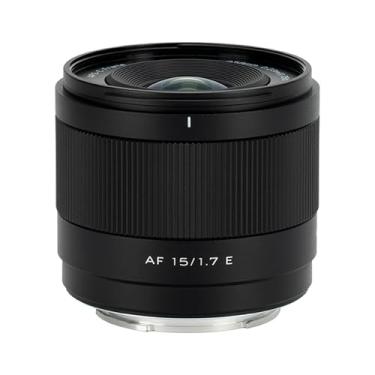 Imagem de VILTROX Lente E-Mount F1.7 de 15 mm para Sony, lente de foco automático ultra grande angular APS-C para câmeras Sony E-Mount a7 a7II a7III a7IV a7R a7RII a7RIII a7RIV a7RV a7S a7SII a7SIII a1 ZV-E1