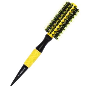 Imagem de Escova De Cabelo Profissional Marco Boni Térmica Em Cerâmica Com Cerda