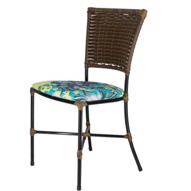 Imagem de Jogo De Cozinha Cadeira Gramado Argila Ratan - PANERO MÓVEIS