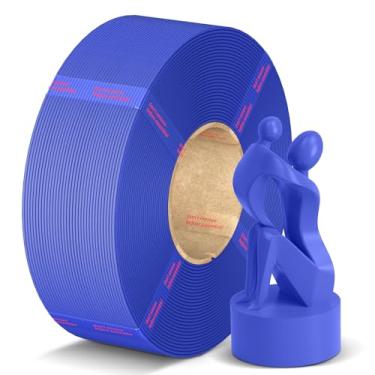 Imagem de ANYCUBIC Refil de filamento PLA 1,75 mm, filamento de impressora 3D, para carretéis reutilizáveis, precisão dimensional +/- 0,02 mm, adequado para a maioria dos carretéis reutilizáveis, 1 kg, azul