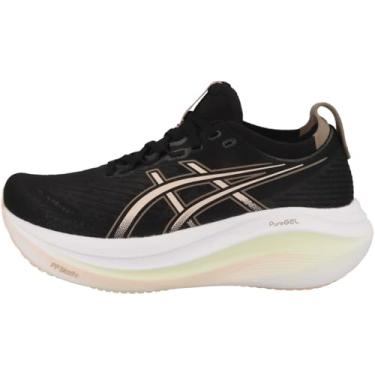 Imagem de ASICS Tênis feminino Gel-Nimbus 27, Black Breeze 1012b753 003, 35