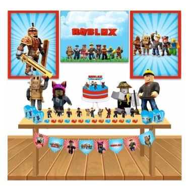 Imagem de 3X Kit Festa - Minha Festinha - Roblox Menino Lembrancinhas