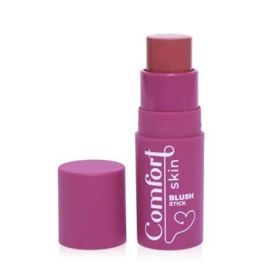 Imagem de Blush Stick Comfort Skin Rosa Blush Mahav
