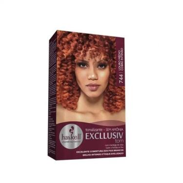 Imagem de Tonalizante Loiro Médio Cobre Intenso 7.44 Haskell