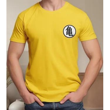 Imagem de Camiseta Camisa Adulto Feminina Masculina Algodão Dragon Bal l Z Kanji