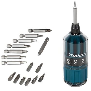 Imagem de Jogo De Chaves Com Kit Bits 18 Peças - B-28896 - Makita