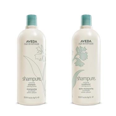 Imagem de Shampoo e condicionador Aveda Shampure Duo 1L sem silicone
