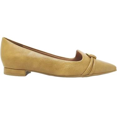 Imagem de Sapatilha Feminina Casual Dia a Dia Trabalho Bico Fino Detalhe Metalizado Vizzano 1206.1004