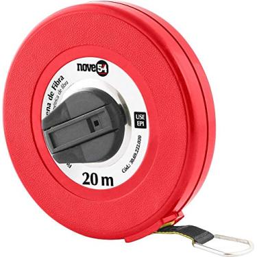 Imagem de Nove54, Trena De Fibra Longa, Caixa Fechada, Com 20 M.