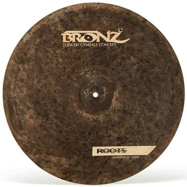 Imagem de Crash Ride Bronz Cymbals Roots Formula Series 20 em Bronze B20 by Odery BRZ-ROO-CR20
